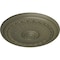 Ekena Millwork Brunswick Ceiling Medallion (Fits Canopies up to 4 1/2"), Hnd-Painted Spartan Stone, 27"OD x 2 1/2"P CM27BRSSF - alternate 3